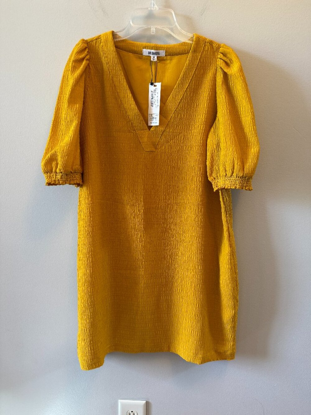 NWT BB Dakota by Steve Madden Fields of Gold Dress Medium Floral Midi Dress